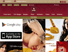 Tablet Screenshot of apajewelleryonline.com